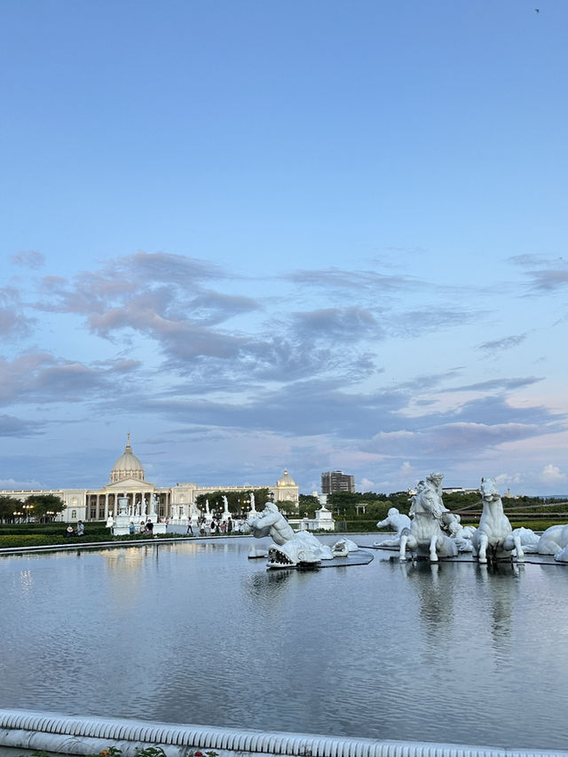 台南都會公園-奇美博物館外慢遊