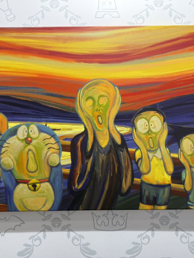 多啦a夢迷不能錯過打卡展覽😆走入繪畫世界