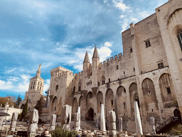 A Solo Journey Through Time: Exploring the Palais des Papes in Avignon
