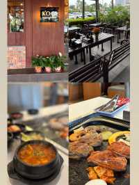 Korean bbq in Penang