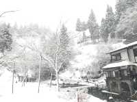 日本玩-「銀山溫泉」一個凝結在日本大正時代及宮崎駿童話裡的雪白世界，此生必訪！