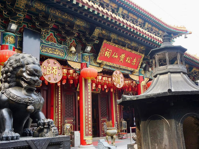ขอพรความรัก Wong Tai Sin Temple, Hong Kong 💕