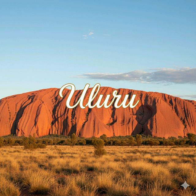 Uluru: มหัศจรรย์แห่งใจกลางออสเตรเลีย🇦🇺