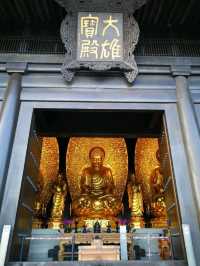 秋日慈山寺禮佛禪修,遠離都市煩憂