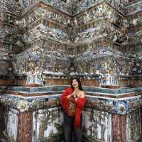 📍泰國曼谷|鄭王廟☀️ 陽光替寺上了一層金