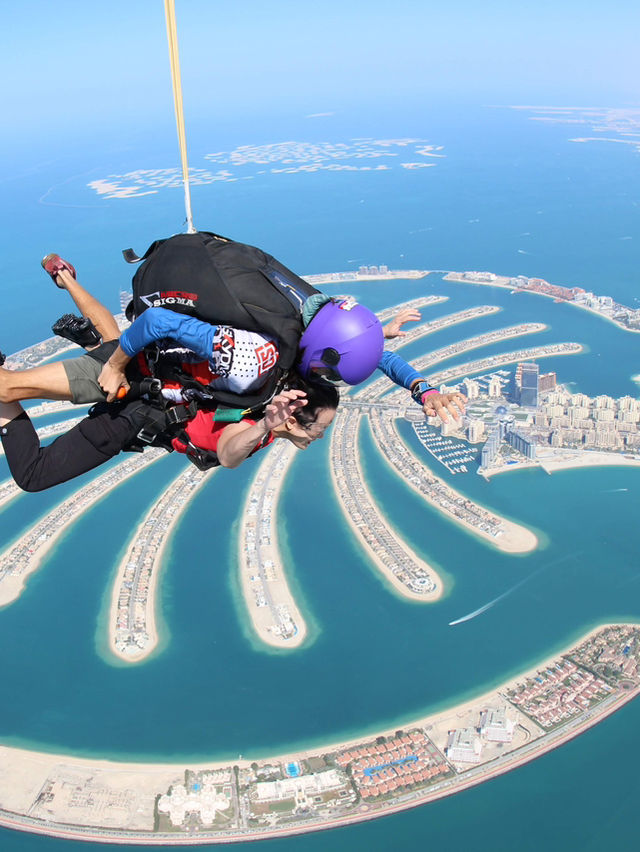 🇦🇪✨ SKYDIVE DUBAI – Falling for the Palm Jumeirah From 13,000 ft