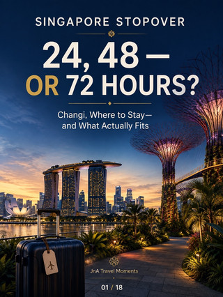 Singapore Stopover: What Fits in 24, 48 or 72 Hours?
