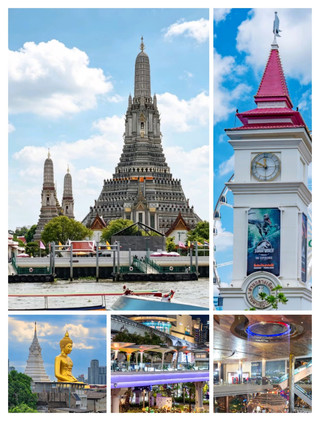#日出美景

曼谷河畔的絕美日出🌅🇹🇭

曼谷的日出美得令人窒息,尤其是在湄南河畔。當第一道陽光灑下,河面泛起金色的光芒,船隻在平靜的水面上緩緩航行。

河畔寺廟的輪廓、傳統的長尾船以及曼谷的城市天際線,交相輝映,展現出這座城市現代活力與豐富文化底蘊的完美融合。

✨ 最佳日出體驗:早起前往河畔。看著天空由柔和的藍色逐漸變成金橙色,城市也慢慢甦醒。

📍 最佳地點:曼谷湄南河

🌅 最佳時間:日出前後

📸 完美體驗:攝影、享受寧靜的清晨、留下難忘的旅行回憶

曼谷的日出-河面映照著新的一天的第一道曙光。 ❤️

#曼谷 #曼谷日出 #昭披耶河 #泰國 #泰國旅行 #曼谷旅遊 #泰國旅行 #日出愛好者 #旅行攝影 #2026旅行