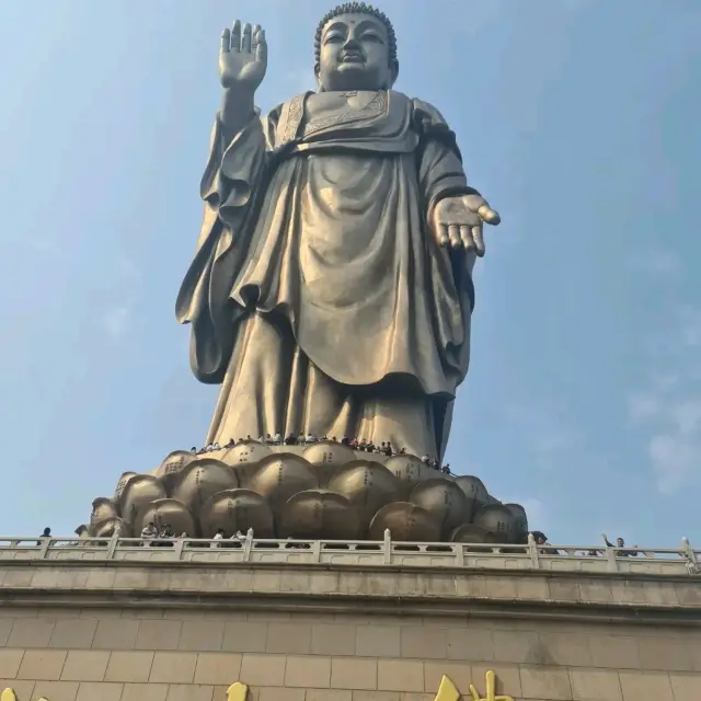 The world's largest bronze statue of SAKYAMUNI ~