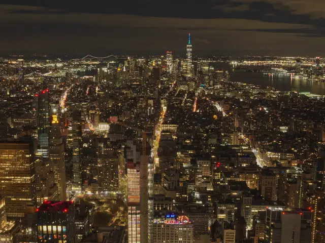 🇺🇸뉴욕 엠파이어 스테이트 빌딩에서 본 NYC 야경🇺🇸