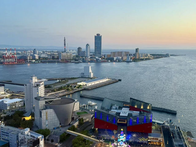 🎡天保山大摩天輪：大阪夜空中的浪漫之眼