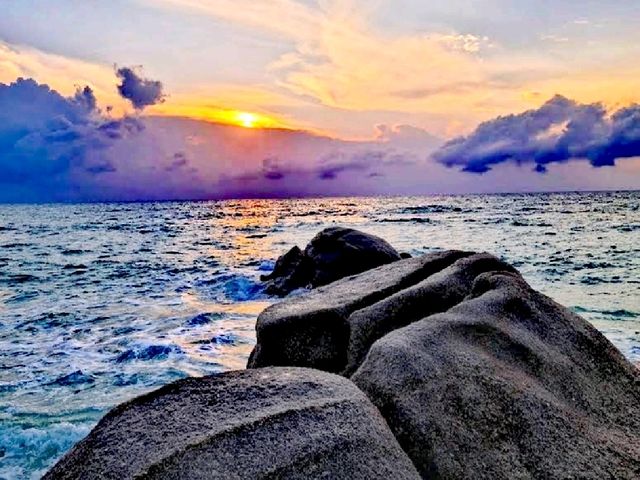 拉邁海灘日落