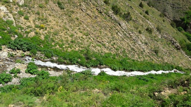 Sibieh Khani waterfall Lerd, Iran