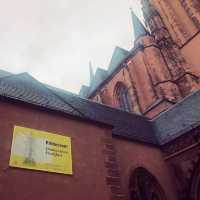 Ancient cathedral at Frankfurt