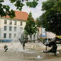 Rostock - seaside city of statues