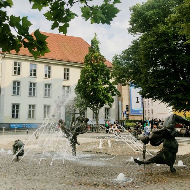 Rostock - seaside city of statues