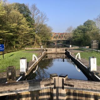 Gliding along the Grand Union Canal