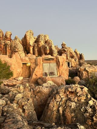Honeymoon Place in the middle of Rock formations 