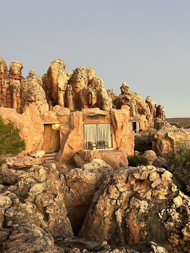Honeymoon Place in the middle of Rock formations 
