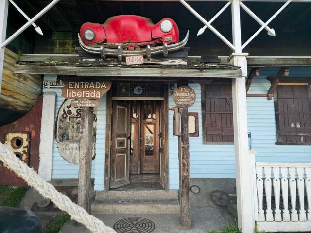 해외여행 칠레 푸에르토 바라스의 빈티지 박물관 Museo Pablo Fierro