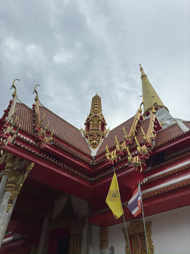 Temple lost in a jungle 