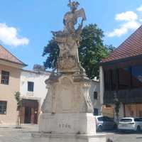 The churches are very nice in Győr, Hungary