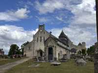 Charming church in Normandy 