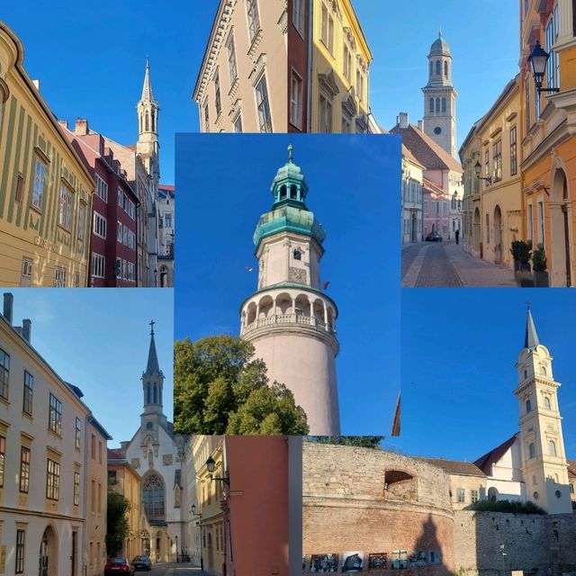 Sopron, (Hungary), beautiful, clean city