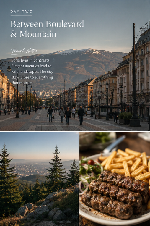 Where Stone Domes Meet Slow Evenings - A 3 Days Beneath The Sky of Sofia