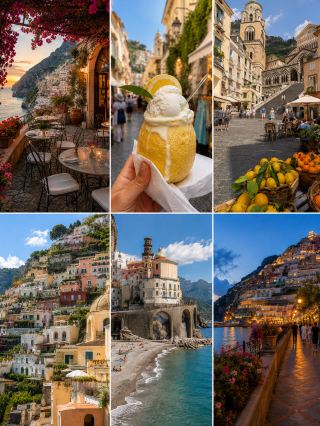 I Came to Amalfi for the View — I Remember the Evening Instead