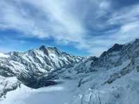 Golden Express, Maiden Peak, and Lauterbrunnen Village.