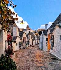 Italy's Alberobello town, a world from fairy tales.