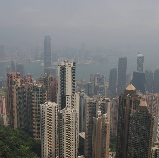 Both Views from HK’s Peak are Great!