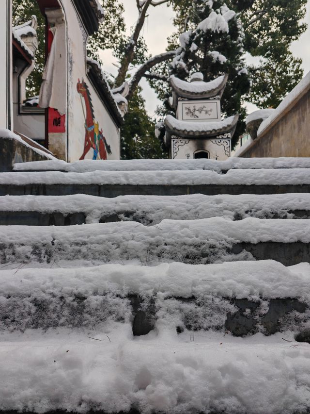 穿越千年，遇見延福寺最美的雪景！