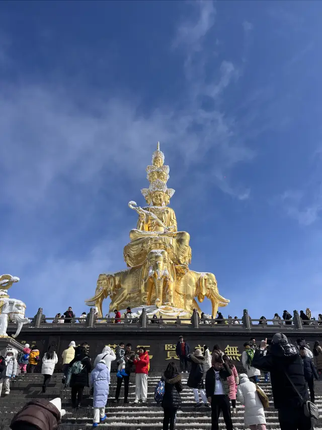 Just came back from Mount Emei, please don't go and step on the landmines