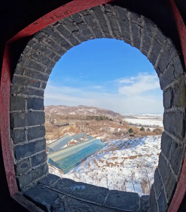 단동 호산장성|만리장성 동단 기점