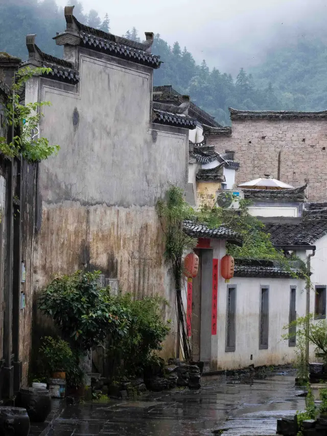 In the misty rain of Jiangnan, the ancient towns are especially romantic on rainy days