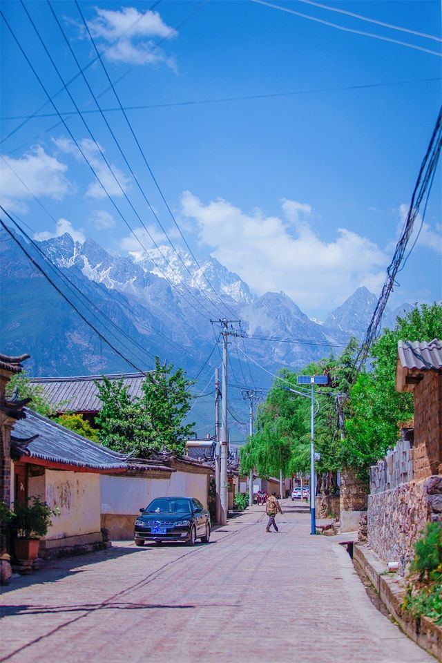 雲南小眾旅行攻略，藏在雪山腳下的古村落