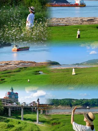 The Chongqing version of Hulunbuir's deserted riverside grassland is insanely beautiful