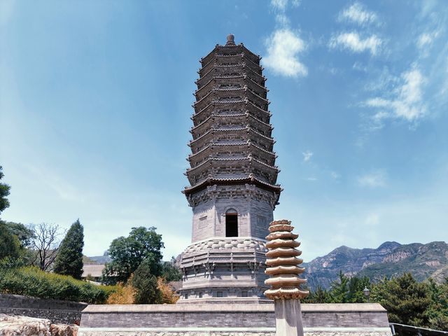 五台山泉打卡北京雲居寺