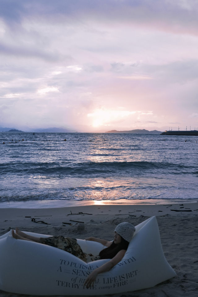 深圳海邊夏日度假