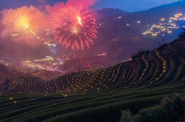 广西●龙脊梯田帶娃看梯田