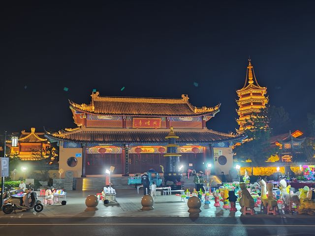 阜寧夜景。