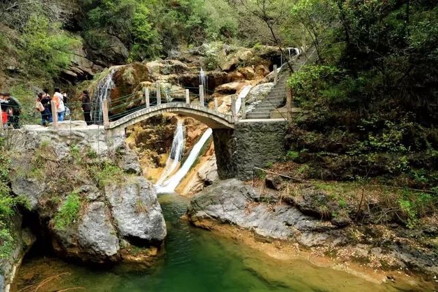 「鄂西北的九寨溝」——五龍河。
