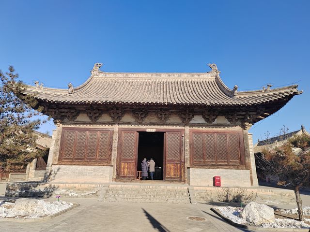 蔚縣，明代古剎靈岩寺