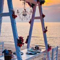 Conrad, Koh Samui | Cliff Villa, Enjoying the Beautiful Sunset 🌇 of Koh Samui. 