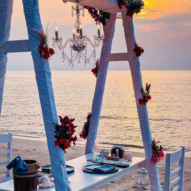Conrad, Koh Samui | Cliff Villa, Enjoying the Beautiful Sunset 🌇 of Koh Samui. 
