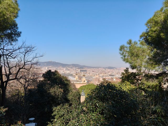俯瞰巴塞隆拿