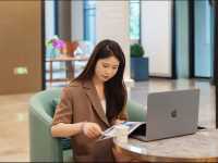 在洛陽美居的愜意辦公時光