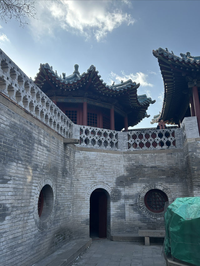 歷史厚重的太原純陽宮